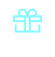 Gift in a speech bubble
